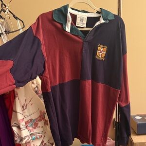 Vintage Cambridge University Rugby Shirt